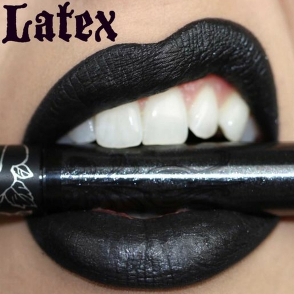 kat von d black lipstick